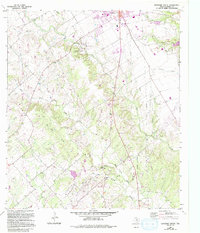 Download a high-resolution, GPS-compatible USGS topo map for Lockhart South, TX (1994 edition)
