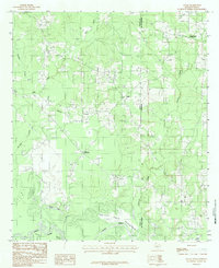 Download a high-resolution, GPS-compatible USGS topo map for Logan, TX (1983 edition)