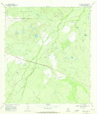 Download a high-resolution, GPS-compatible USGS topo map for Loma Alta NW, TX (1972 edition)
