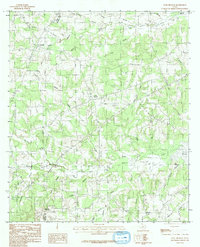 Download a high-resolution, GPS-compatible USGS topo map for Long Branch, TX (1983 edition)