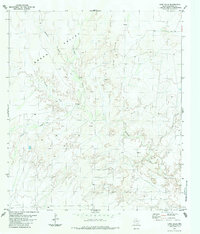 Download a high-resolution, GPS-compatible USGS topo map for Long Hills, TX (1984 edition)