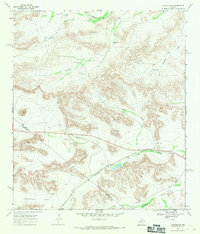 Download a high-resolution, GPS-compatible USGS topo map for Longfellow, TX (1971 edition)