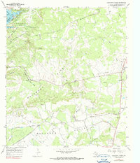 Download a high-resolution, GPS-compatible USGS topo map for Longhorn Cavern, TX (1990 edition)