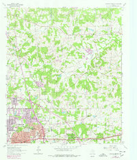 Download a high-resolution, GPS-compatible USGS topo map for Longview Heights, TX (1978 edition)