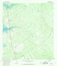 preview thumbnail of historical topo map of Zapata County, TX in 1965