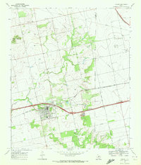 Download a high-resolution, GPS-compatible USGS topo map for Loraine, TX (1972 edition)