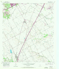 Download a high-resolution, GPS-compatible USGS topo map for Lorena, TX (1971 edition)