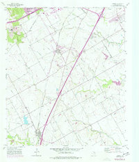 Download a high-resolution, GPS-compatible USGS topo map for Lorena, TX (1977 edition)
