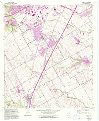 Download a high-resolution, GPS-compatible USGS topo map for Lorena, TX (1993 edition)