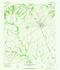 Download a high-resolution, GPS-compatible USGS topo map for Lott, TX (1965 edition)