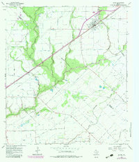 Download a high-resolution, GPS-compatible USGS topo map for Louise, TX (1983 edition)