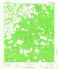 preview thumbnail of historical topo map of Houston County, TX in 1962