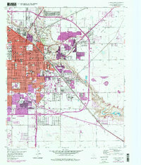 Download a high-resolution, GPS-compatible USGS topo map for Lubbock East, TX (1977 edition)