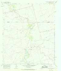 Download a high-resolution, GPS-compatible USGS topo map for Lucian Wells Ranch, TX (1968 edition)
