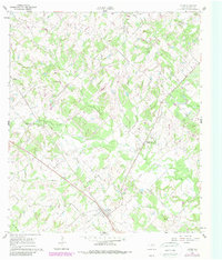 Download a high-resolution, GPS-compatible USGS topo map for Lyons, TX (1989 edition)