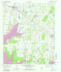 Download a high-resolution, GPS-compatible USGS topo map for Mabank, TX (1982 edition)
