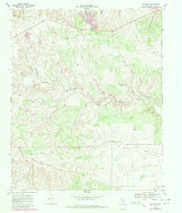 preview thumbnail of historical topo map of Motley County, TX in 1968
