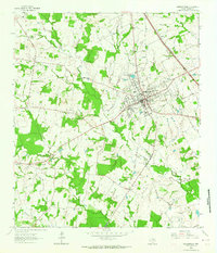 Download a high-resolution, GPS-compatible USGS topo map for Madisonville, TX (1964 edition)