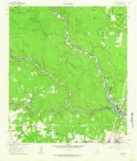 preview thumbnail of historical topo map of Montgomery County, TX in 1961