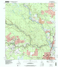 Download a high-resolution, GPS-compatible USGS topo map for Maedan, TX (1999 edition)