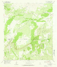 Download a high-resolution, GPS-compatible USGS topo map for Magill Mountain, TX (1976 edition)