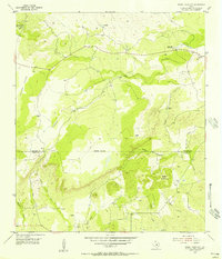 preview thumbnail of historical topo map of San Saba County, TX in 1955