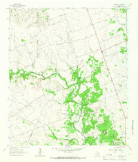 Download a high-resolution, GPS-compatible USGS topo map for Mahomet, TX (1966 edition)