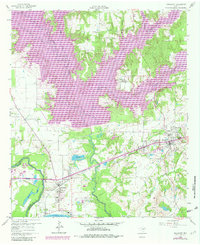 Download a high-resolution, GPS-compatible USGS topo map for Malakoff, TX (1982 edition)