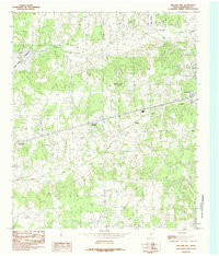 Download a high-resolution, GPS-compatible USGS topo map for Mallard Hill, TX (1984 edition)