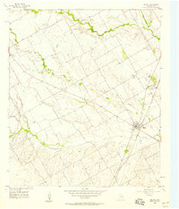 Download a high-resolution, GPS-compatible USGS topo map for Malone, TX (1958 edition)