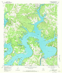 Download a high-resolution, GPS-compatible USGS topo map for Mansfield Dam, TX (1971 edition)