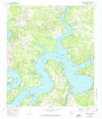 Download a high-resolution, GPS-compatible USGS topo map for Mansfield Dam, TX (1975 edition)