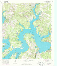 Download a high-resolution, GPS-compatible USGS topo map for Mansfield Dam, TX (1986 edition)