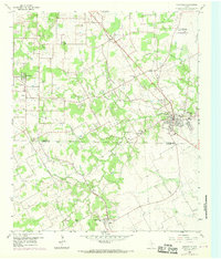 Download a high-resolution, GPS-compatible USGS topo map for Mansfield, TX (1969 edition)