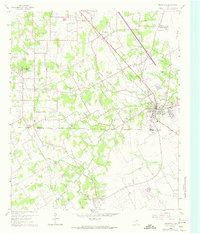 Download a high-resolution, GPS-compatible USGS topo map for Mansfield, TX (1974 edition)