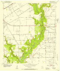 Download a high-resolution, GPS-compatible USGS topo map for Manson, TX (1953 edition)