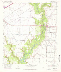Download a high-resolution, GPS-compatible USGS topo map for Manson, TX (1976 edition)