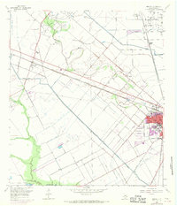 Download a high-resolution, GPS-compatible USGS topo map for Manvel, TX (1970 edition)