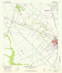 Download a high-resolution, GPS-compatible USGS topo map for Manvel, TX (1977 edition)
