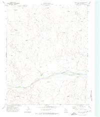 Download a high-resolution, GPS-compatible USGS topo map for Many Post Camp, TX (1974 edition)