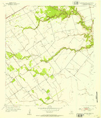 1952 Map of Marcado Creek, 1953 Print