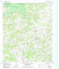 Download a high-resolution, GPS-compatible USGS topo map for Marietta, TX (1985 edition)