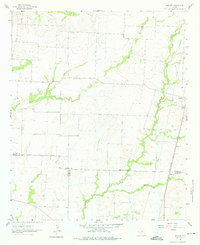 preview thumbnail of historical topo map of Grayson County, TX in 1961