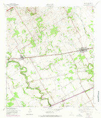 Download a high-resolution, GPS-compatible USGS topo map for Marion, TX (1975 edition)
