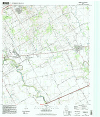 Download a high-resolution, GPS-compatible USGS topo map for Marion, TX (1992 edition)