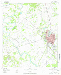 preview thumbnail of historical topo map of Marlin, TX in 1957