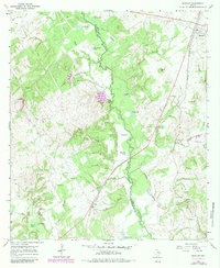 Download a high-resolution, GPS-compatible USGS topo map for Marquez, TX (1983 edition)