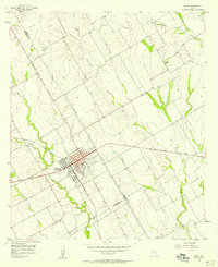 Download a high-resolution, GPS-compatible USGS topo map for Mart, TX (1958 edition)