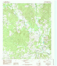 Download a high-resolution, GPS-compatible USGS topo map for Martinsville, TX (1985 edition)
