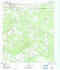 Download a high-resolution, GPS-compatible USGS topo map for Mason, TX (1991 edition)